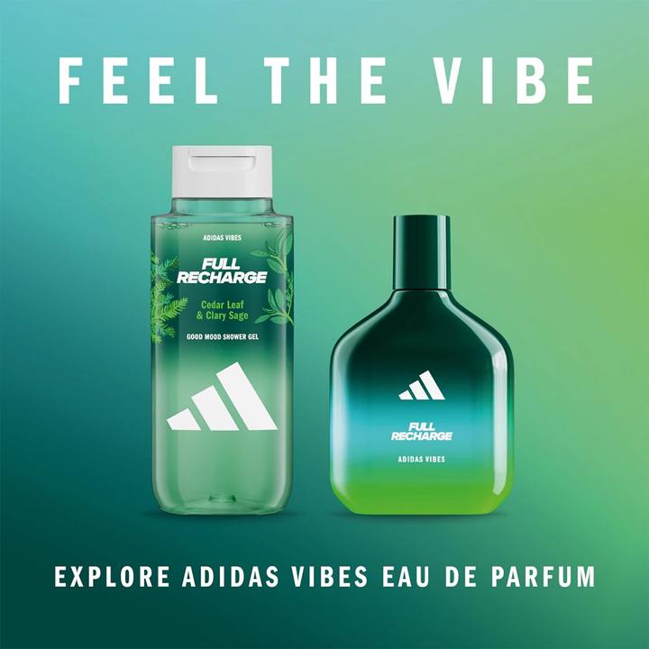 Actual product image Adidas Vibes Shower Gel VFL RCHRG WE 25IV 250 ml (250 ml)
