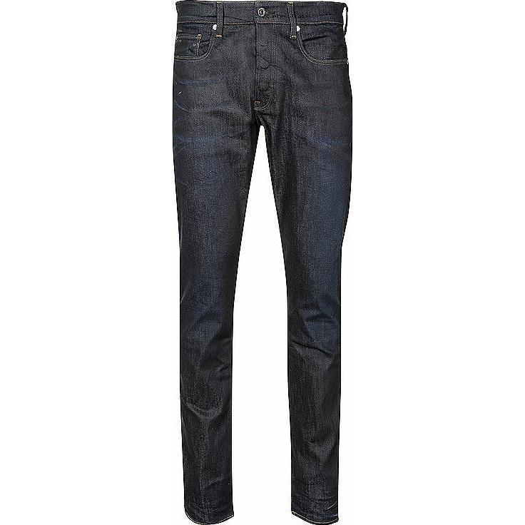 G-Star, Herren, Jeans, 3301 Tapered Jeans indigo, Blau, (W33/L32)