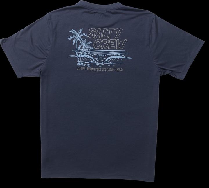 Actual product image Salty Crew A Frame Crossover Ss Shirt (S)
