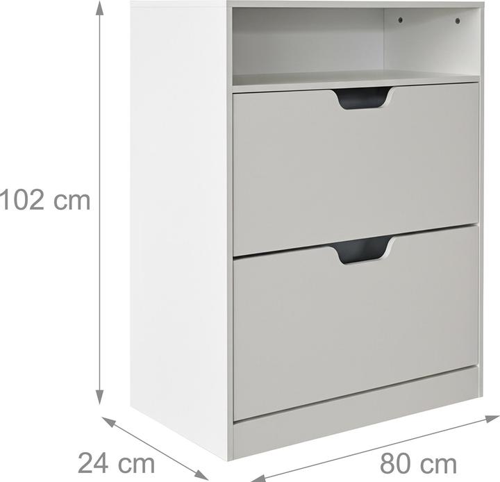 Produktbild Relaxdays Schuhschrank (80 x 24 x 102 cm)