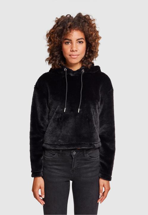 Immagine prodotto Urban Classics Felpa con cappuccio corta oversize da donna (S)