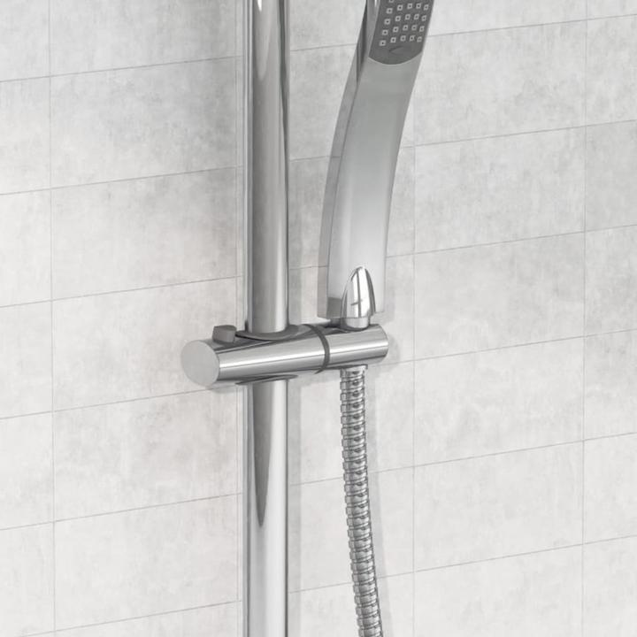 Actual product image Eisl Bathroom rain shower STILOVAL overhead shower set chrome shower system rain shower DXSTIOVCS-PR