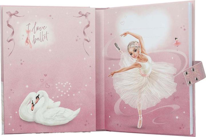 Actual product image Magni Secret code diary ballet (15 x 20.5 cm, Lined, Soft cover)