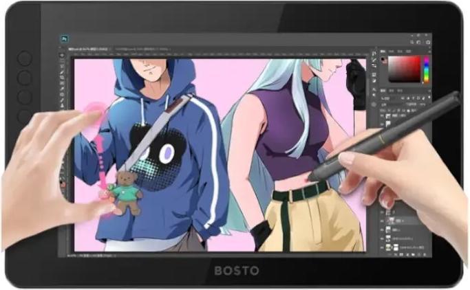 Productafbeelding Bosto Grafisch tablet BT-13HDKT (13.30", 5080 lpi)