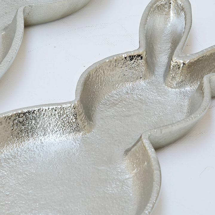 Produktbild Loberon Schale 2er Set Morive silber