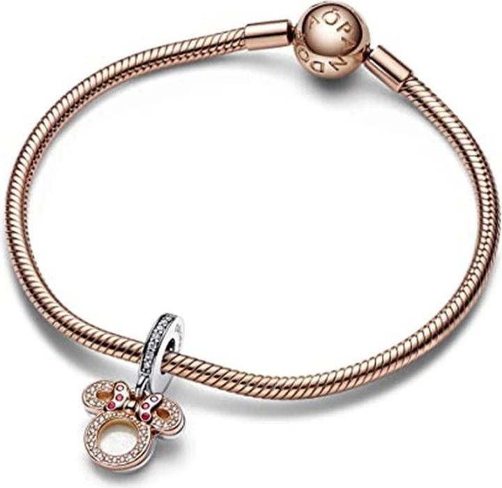 Produktbild Pandora Lovely bicolor pendant for mom Minnie Disney 782615C01 (Sterling Silber, Metalllegierung)