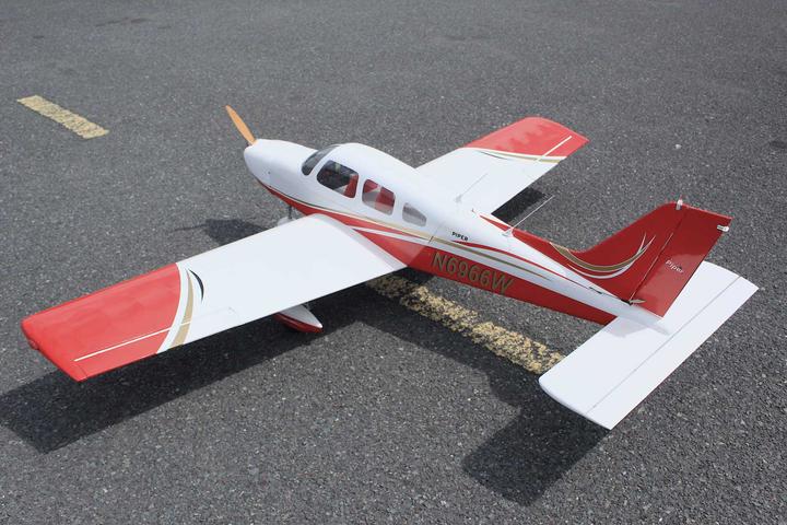 Actual product image Seagull Models ( SG-Models ) Piper Cherokee 140 87" 35-40ccm ARF