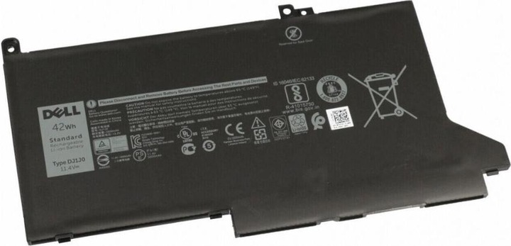 Image du produit Dell PGFX4 (3 cellules, 3650 mAh)