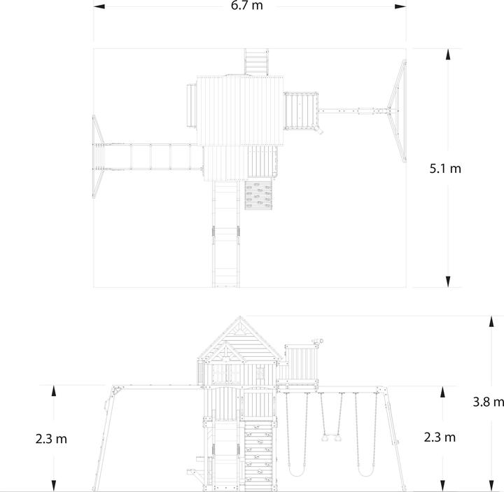 Produktbild Backyard Discovery Skyfort II