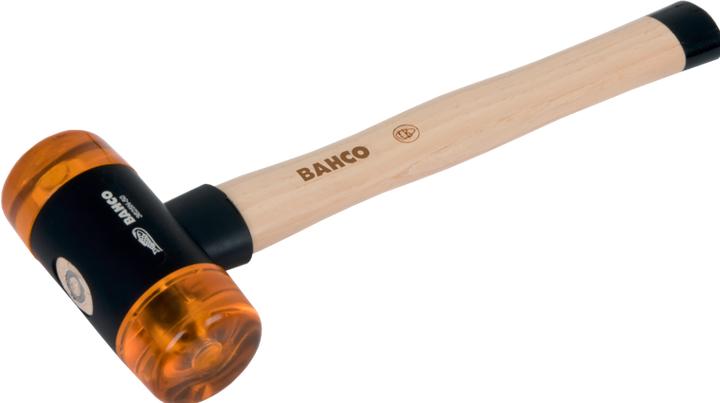 Actual product image Irimo Superflex plastic hammer with wooden handle, 154 g (120 g)