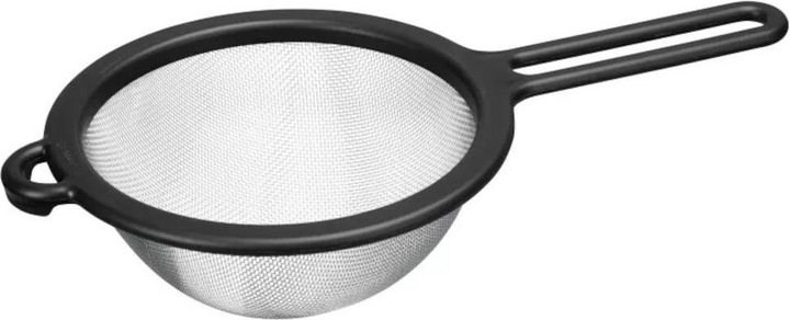 Actual product image Gastromax Kitchen sieve, fine mesh, diameter: 190 mm, black small, fine-mesh sieve, also useful as a tea (19 cm)