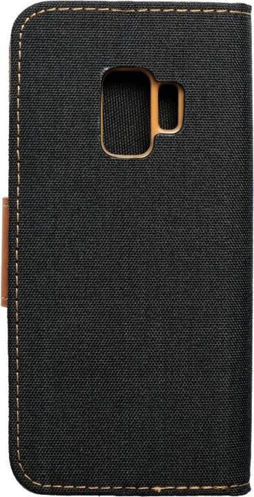 Produktbild König Design Handyhülle für Samsung Galaxy S9 Schutztasche Wallet Cover 360 Case Etui Schwarz (Samsung Galaxy S9+)