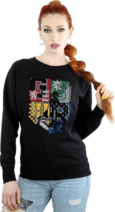 Actual product image Womens/Ladies Hogwarts Varsity Sweatshirt (S)