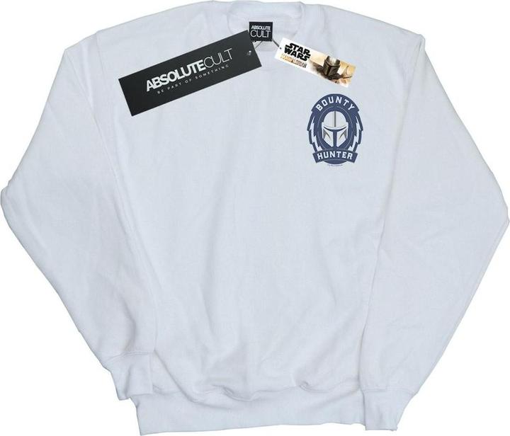 Immagine prodotto Star Wars The Mandalorian Bounty Hunter Badge Breast Print Felpa Uomo (4XL)