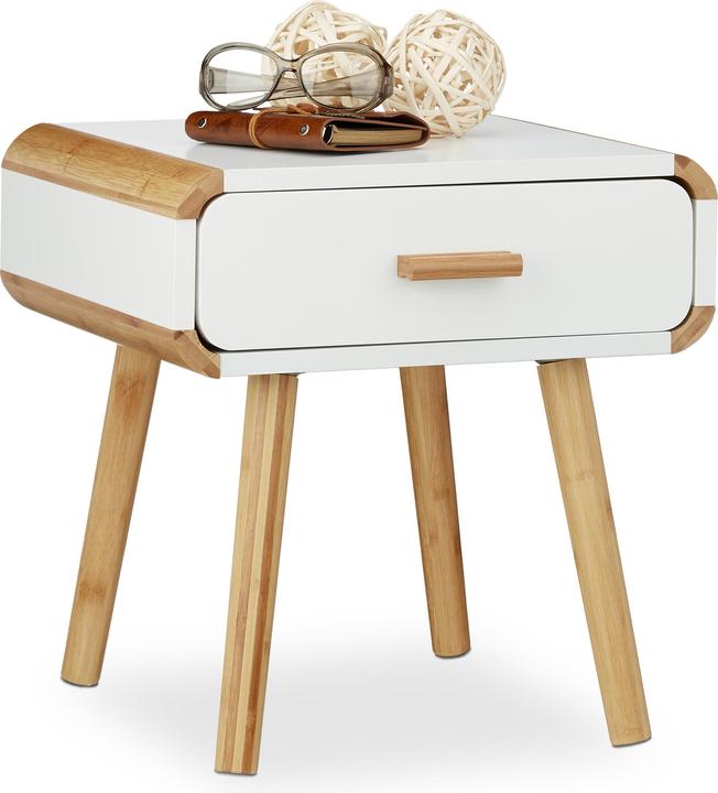 Produktbild Relaxdays Nachttisch (40 x 40 x 41 cm)