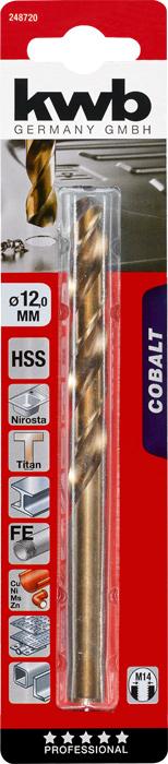 Immagine prodotto kwb Trapano a torsione COBALT 12,0 mm (12 mm)