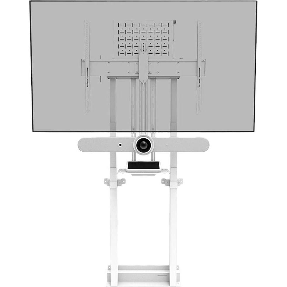 Thumbnail - Neomounts Select Video Kit Cam- & AV Shelf incl. Logitech Rally Bar mini Adapter for FL55 (Boden), Monitor Halterung, We...