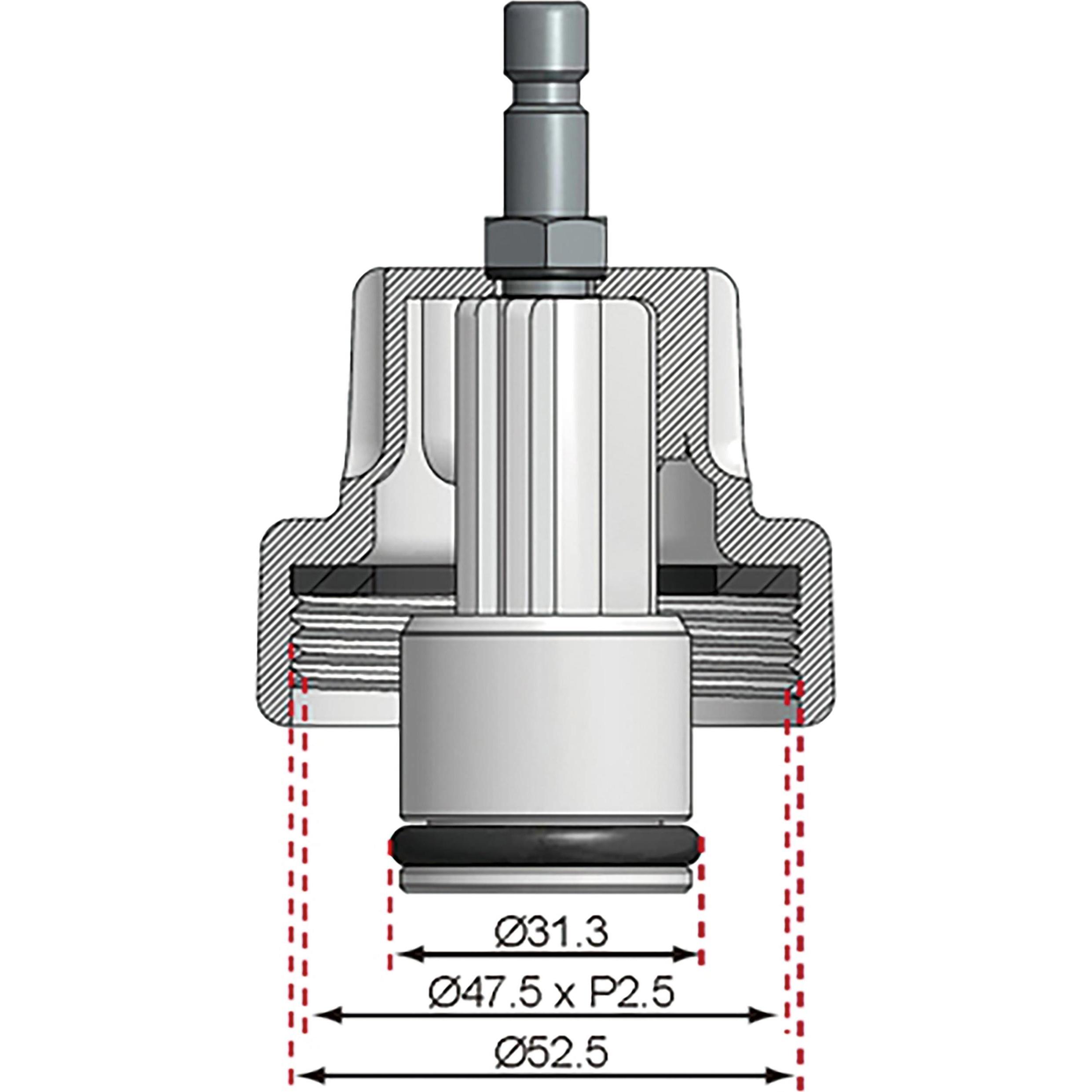 Thumbnail - BGS, Fahrzeug Werkzeug, Adapter Nr. 15 für Art. 8027, 8098 für Ford, Mazda