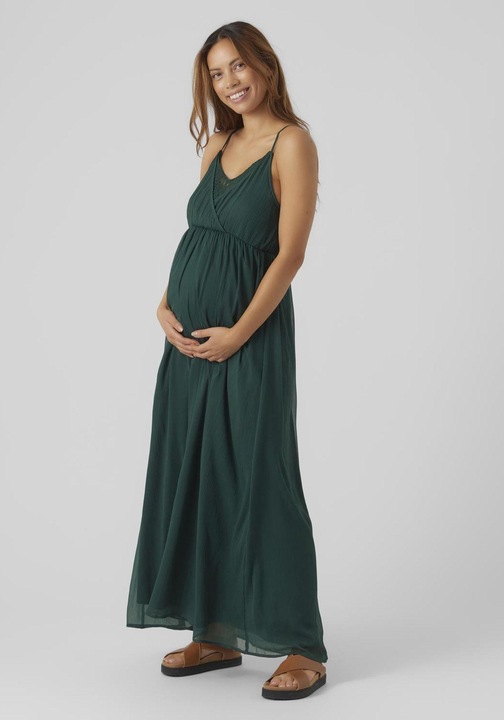 Produktbild Vero Moda Maternity VMMOLIVIA S/L V-NECK MAXI DRESS WVN Kleid (L)
