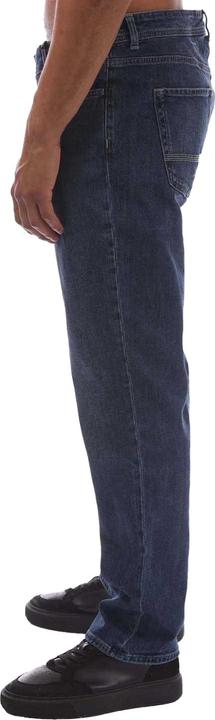Actual product image Timberland Mens Sandown Leather Patch Straight Jeans (32)