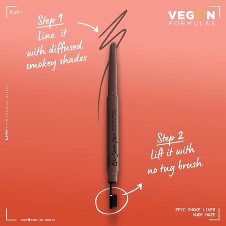 Image du produit NYX Professional Make-Up Epic Smoke Liner Nude Haze (Nude Haze)