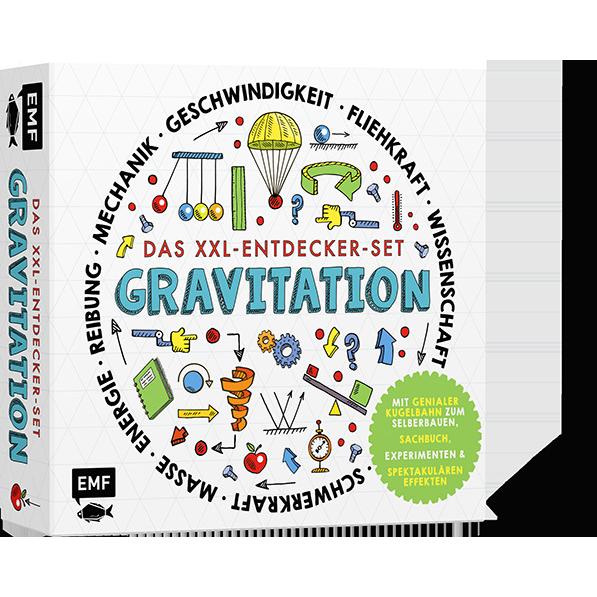 Thumbnail - Edition Fischer Das XXL-Entdecker-Set – Gravitation: Mit genialer Kugelbahn zum Selberbauen, Sachbuch, Experimenten