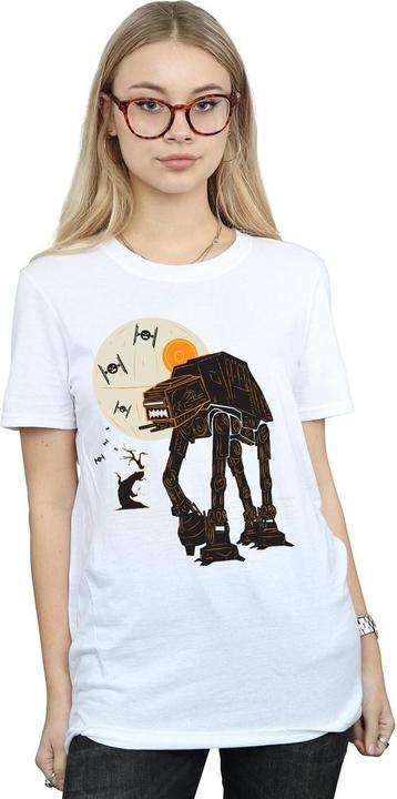 Immagine prodotto Star Wars Halloween AT AT Maglietta Ampia Donna (S)