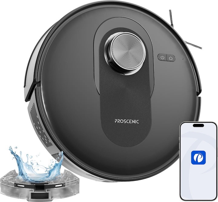 Image du produit Proscenic Q8 Saugroboter mit Wischfunktion (Robot d'aspiration et de nettoyage)