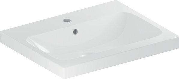 Produktbild Geberit Waschtisch iCon Light 60 cm wei mit KeraTect Spezialglasur 501834002 (480 mm, 600 mm)