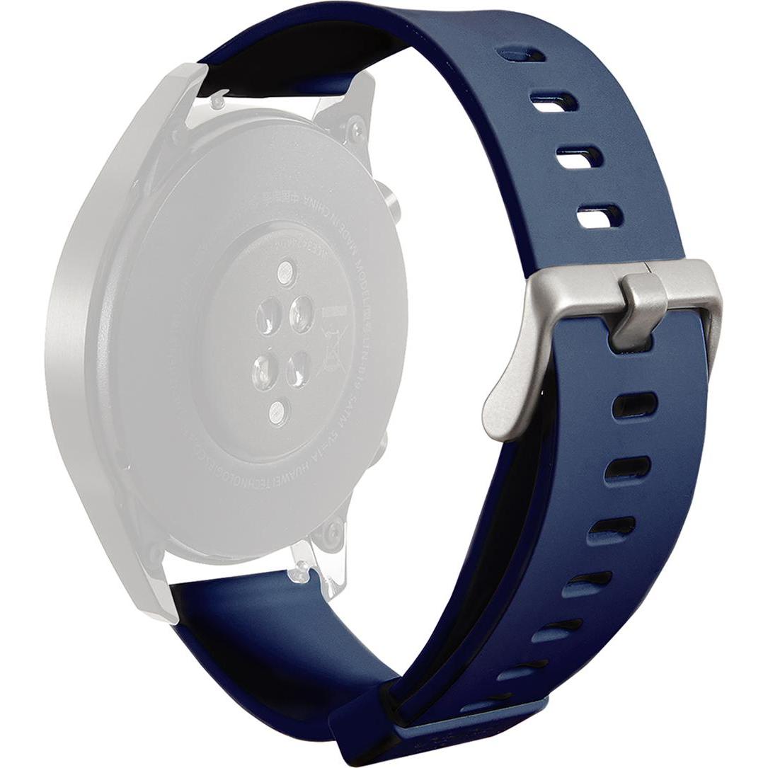 Puro Smartwatch bracelet ICON universal, 22mm (S / M / L), blue (22 mm, Silikon), Uhrenarmband, Blau