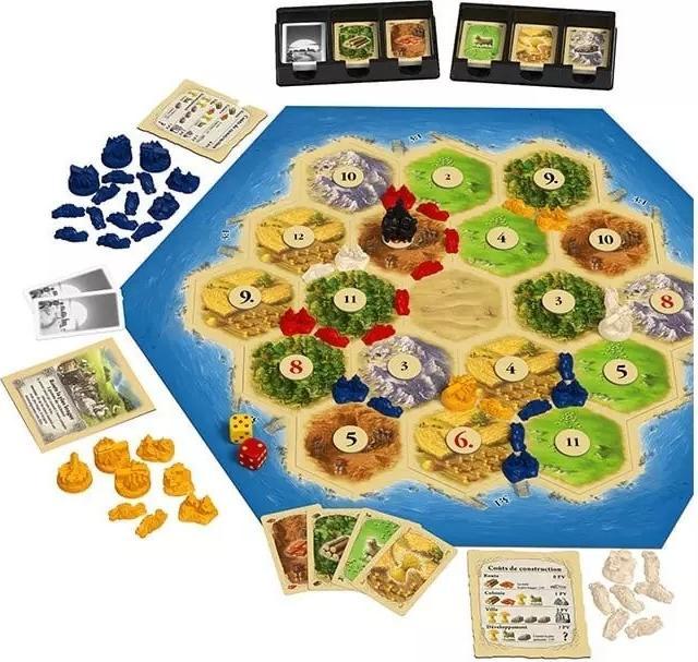 Produktbild Asmodée Catan : Le Jeu de Base (Refresh) (Französisch, 3 - 4 Spieler)