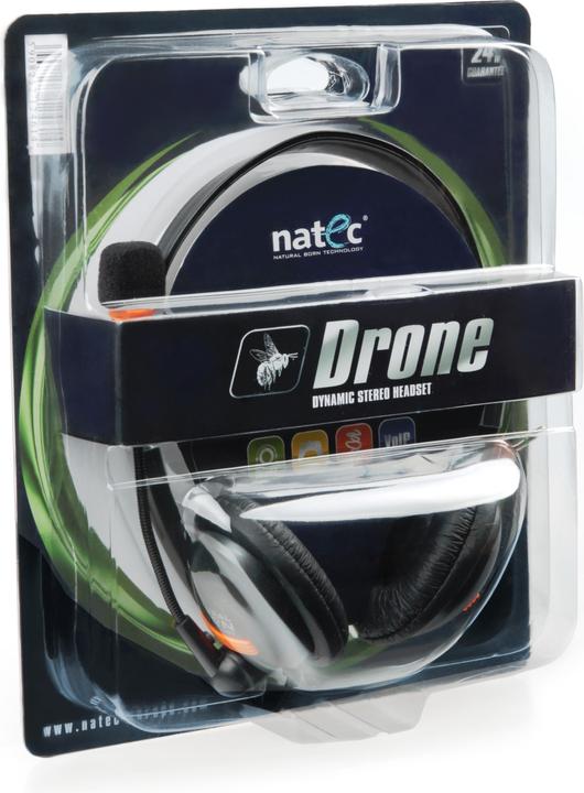 Produktbild Genesis NATEC NSL-0294 Natec Drone Headphones + Microphone, 2 x Mini Jack 3,5mm (Kabelgebunden)