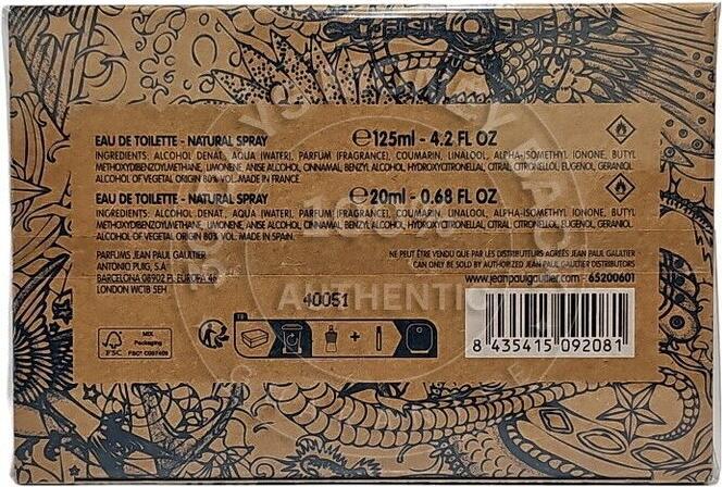 Produktbild Gaultier J.P. LE MALE EDT SPRAY 125 ML TS (Eau de Toilette, 125 ml)