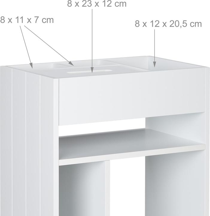 Produktbild Relaxdays Nischenregal (38.50 x 23 x 55 cm)