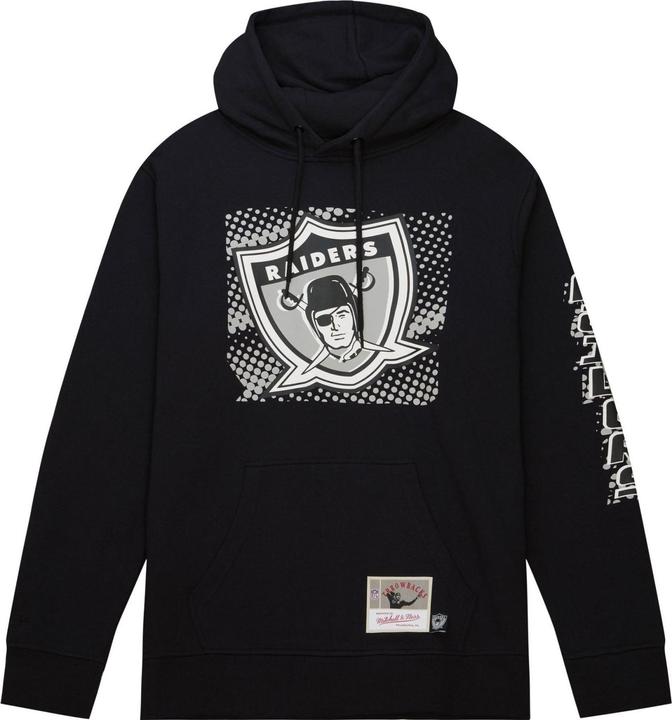 Immagine prodotto Mitchell & Ness Felpa con cappuccio - BIG FACE Oakland Raiders - S (S)