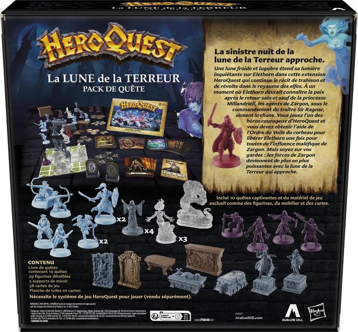 Produktbild Hasbro Gaming HeroQuest - Der Mond des Schreckens Abenteuerpack (Französisch, 2 - 5 Spieler)