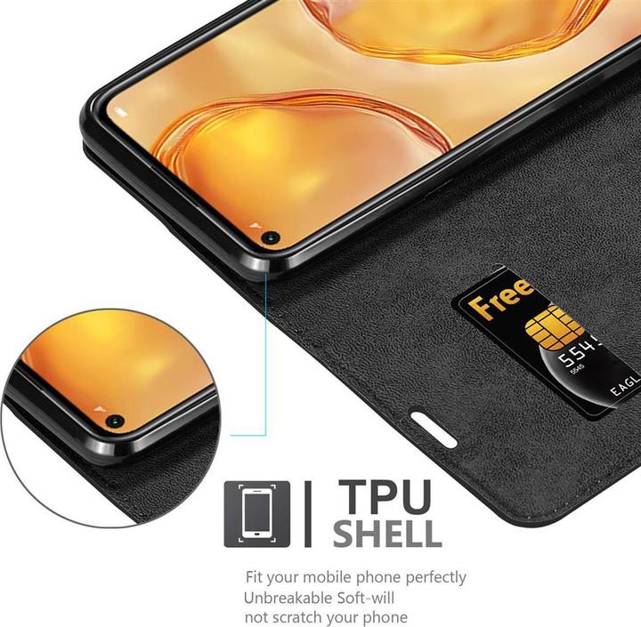 Productafbeelding Cadorabo Boek Onzichtbare Magneethoes (Huawei Nova 7i, Huawei P40 Lite)