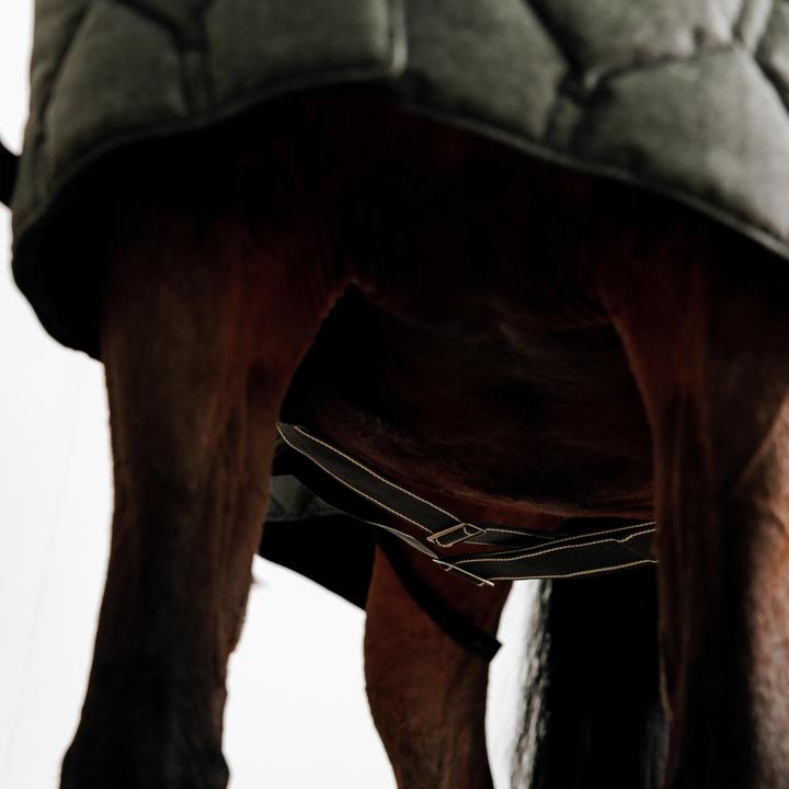 Image du produit Fouganza Couverture d'écurie Combo cheval/poney - 400 gris foncé (155 cm)