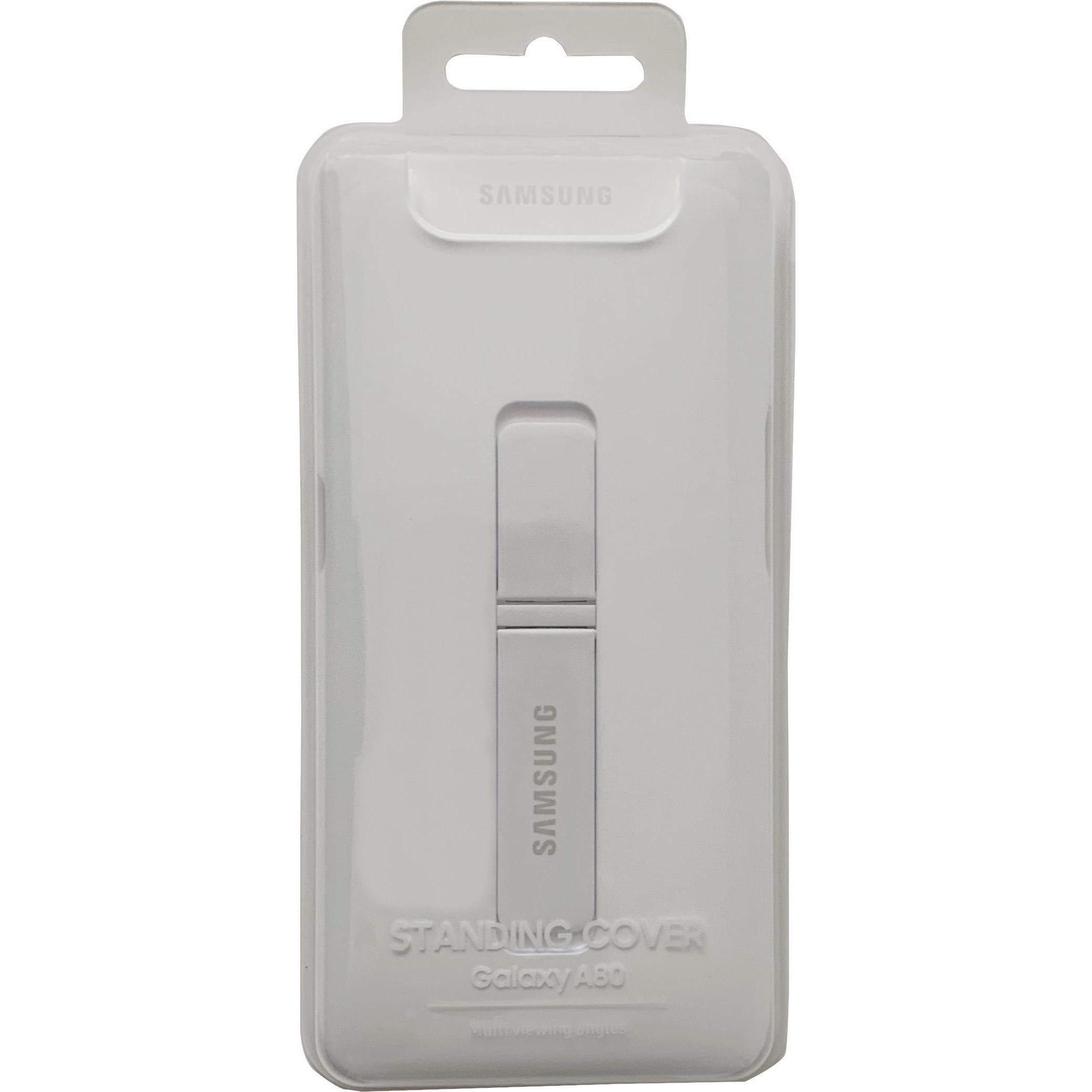 Samsung Protective Standing Cover (Samsung Galaxy A80), Smartphone Hülle, Weiss