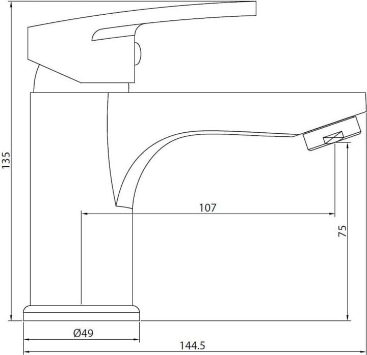 Produktbild Schütte ALASKA Waschtischarmatur