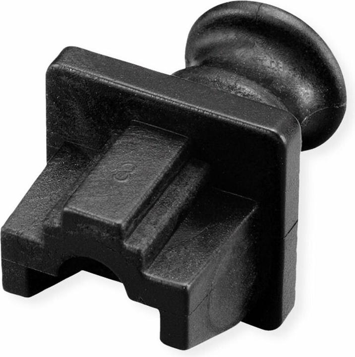 Produktbild Value RJ45-Buchsen-Staubschutz, 10er Set, schwarz (Blindmodul)