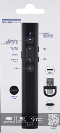 Produktbild T'nB TNB Laser de presentation USB-A/C