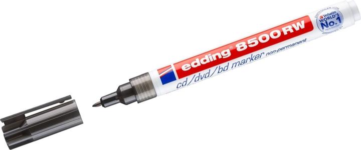 Actual product image Edding 8500 RW cd/dvd/bd marker non-permanent (Black, 1 mm, 1 x)
