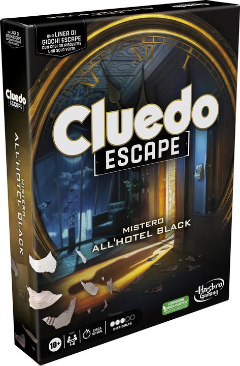 Productafbeelding Hasbro Gaming Cluedo Ontsnappen (Italiaans)