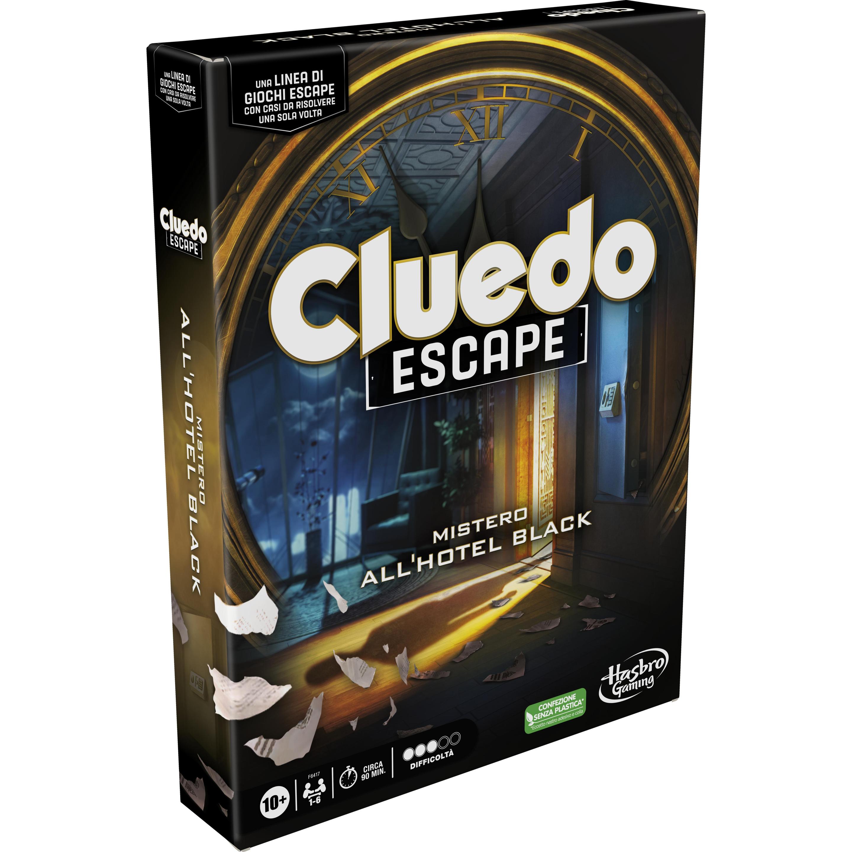 Hasbro Gaming Cluedo Escape (Italienisch)