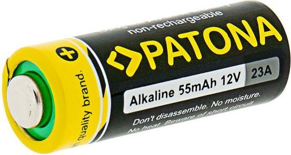 Actual product image Patona Alkaline battery 23A (5 pcs., A23, 55 mAh)