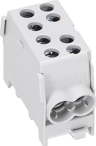 Produktbild Pollmann Hauptleitungs-Abzweig- 2080141 klemme HLAK 35 1/2 M2 grau