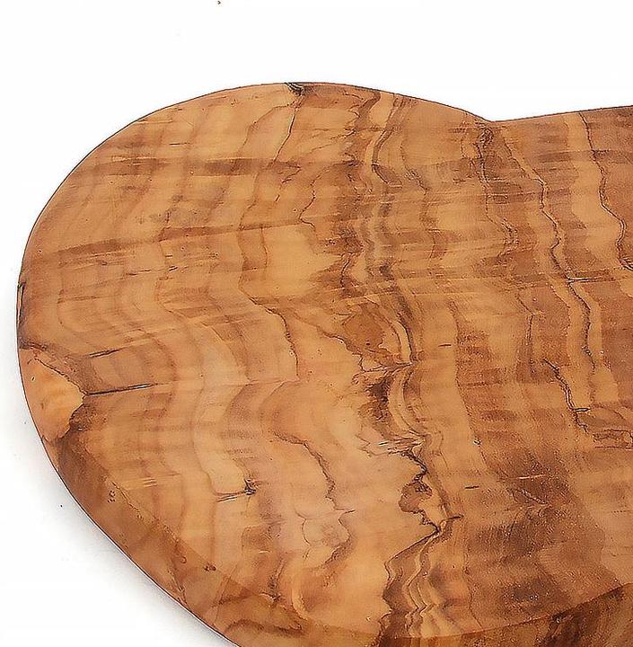 Image du produit Natura Punto Planche en bois en forme de coeur, 20 x 21 x 2 cm, bois d'olivier