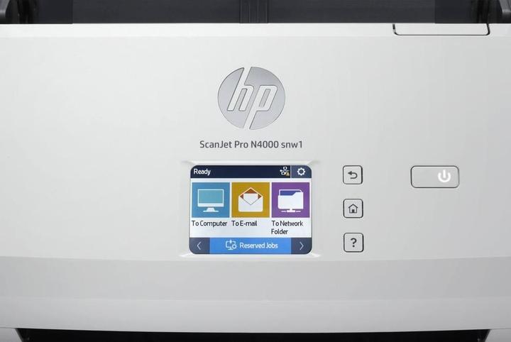 Actual product image HP ScanJet Pro N4000 snw1 (USB, LAN, WLAN)