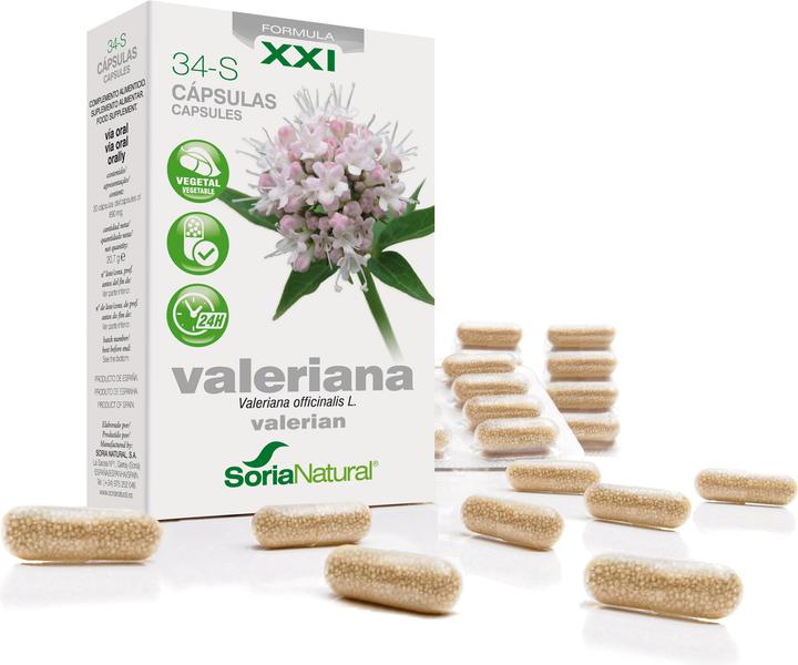 Produktbild Soria Natural Kappe 34S Valeriana Release (Körpermilch)